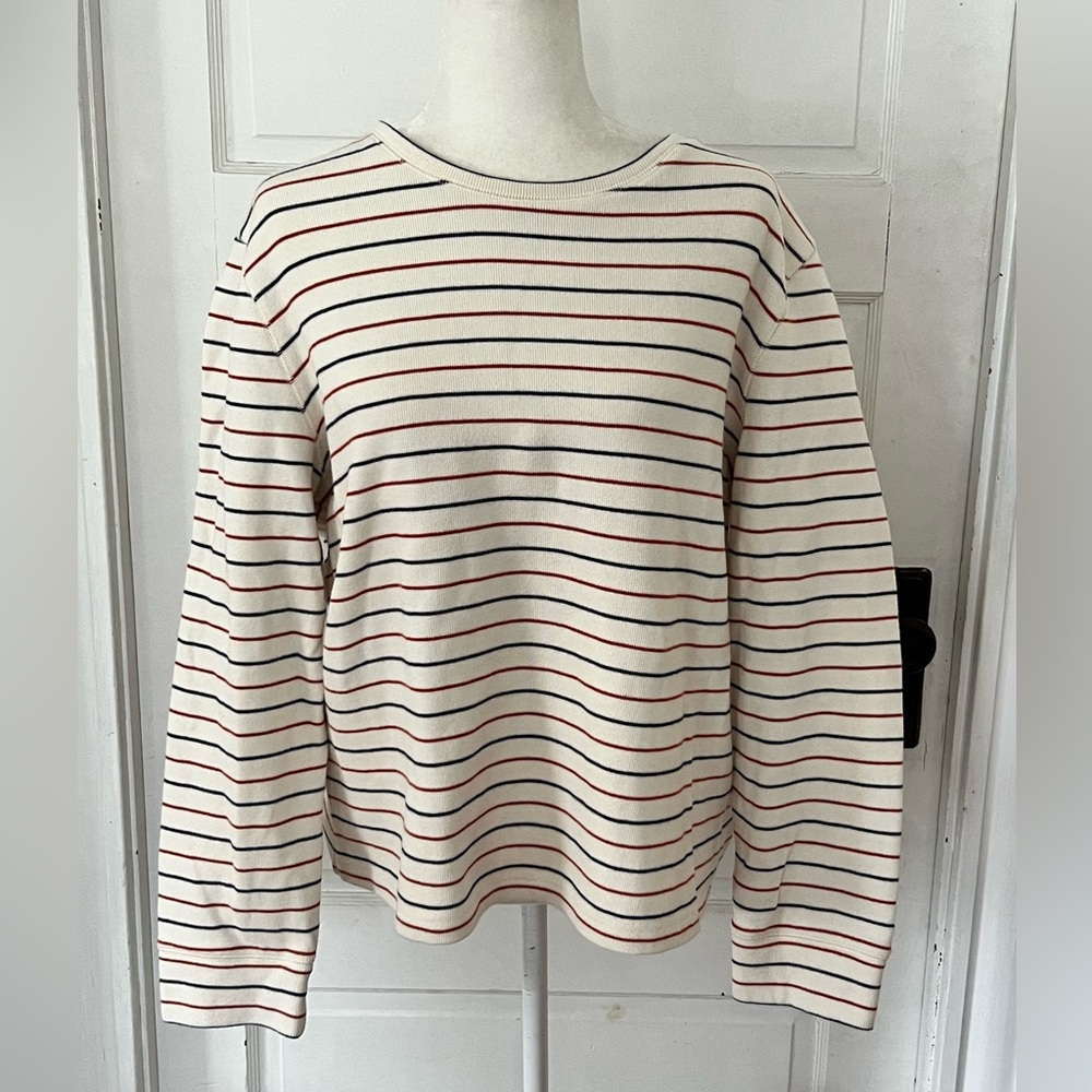 Billy Reid | Striped Crewneck Sweater